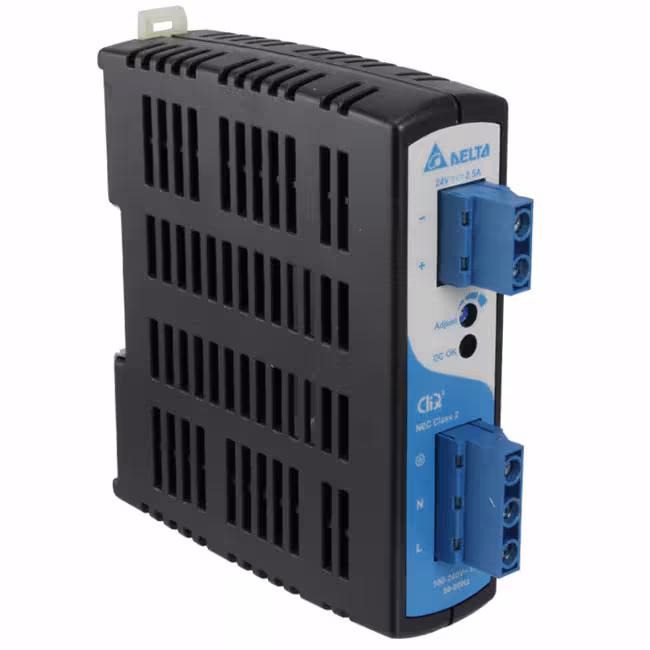 DRP024V060W1NZ Delta Electronics  Industrial DIN Rail Power Supplies